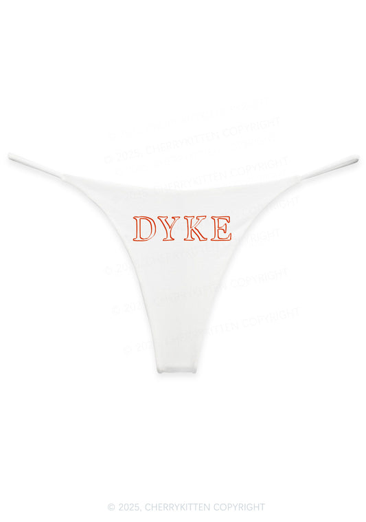 DYKE Pride Y2K Bikini String Thong Cherrykitten