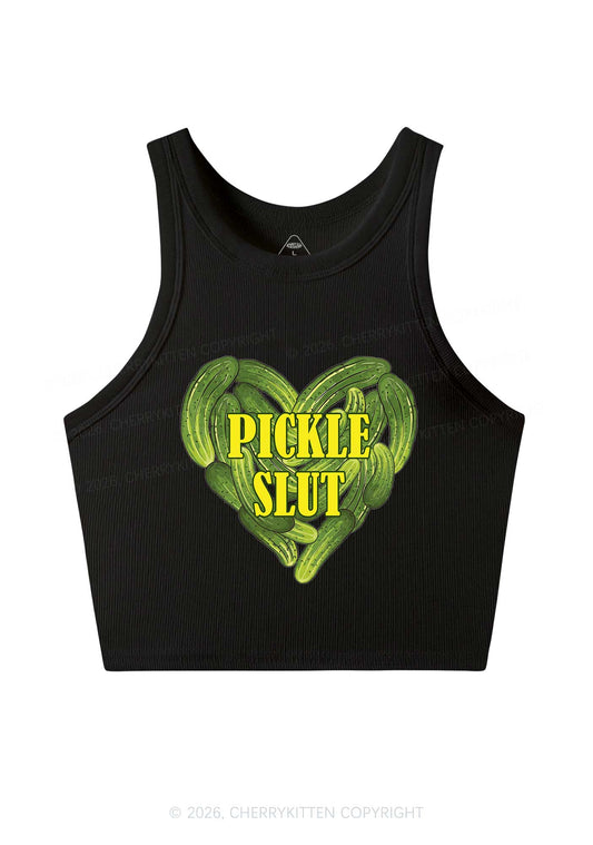 Pickle Slxt Valentine's Day Y2K Crop Tank Top Cherrykitten