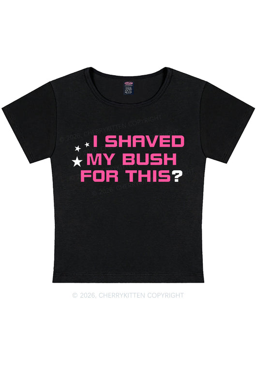 Shaved My Bush For This Y2K Baby Tee Cherrykitten