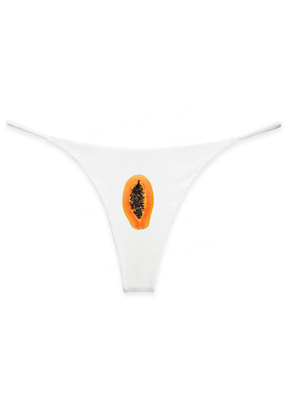 Half A Papaya Pride Y2K Bikini String Thong Cherrykitten