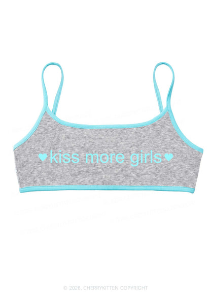 Kiss More Girls Pride Y2K Super Crop Cami Cherrykitten