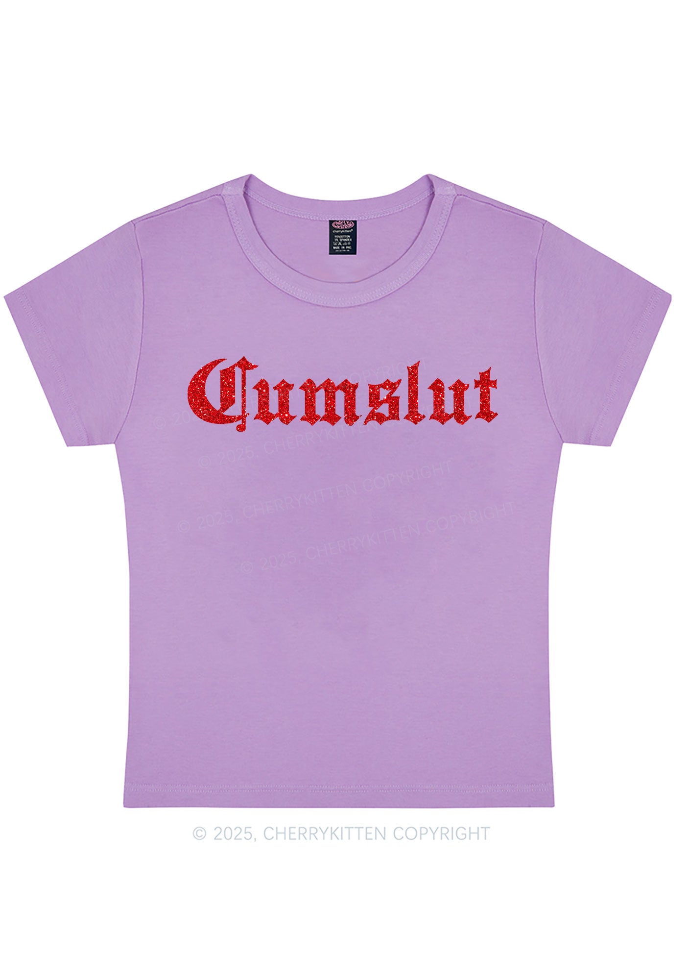 Curvy Cxmslxt Y2K Baby Tee Cherrykitten