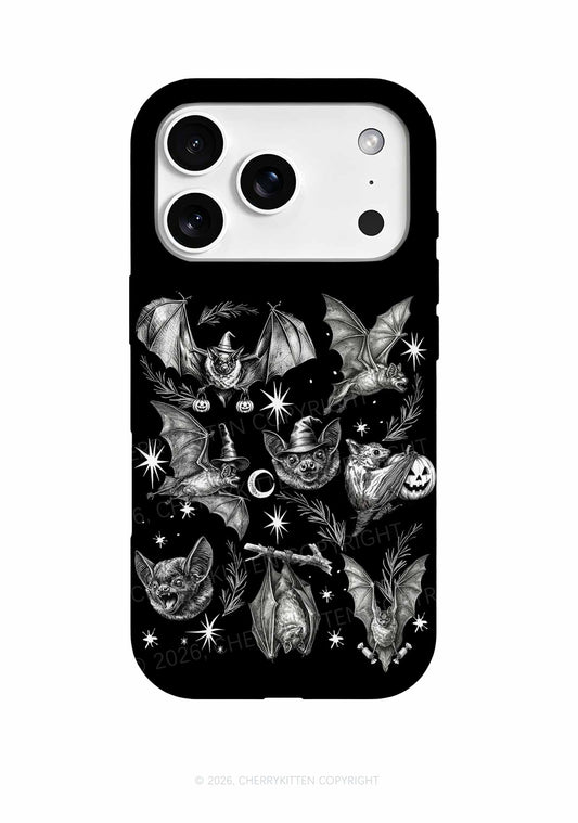 Halloween Bat Wizard Hat Y2K Phone Case Cherrykitten