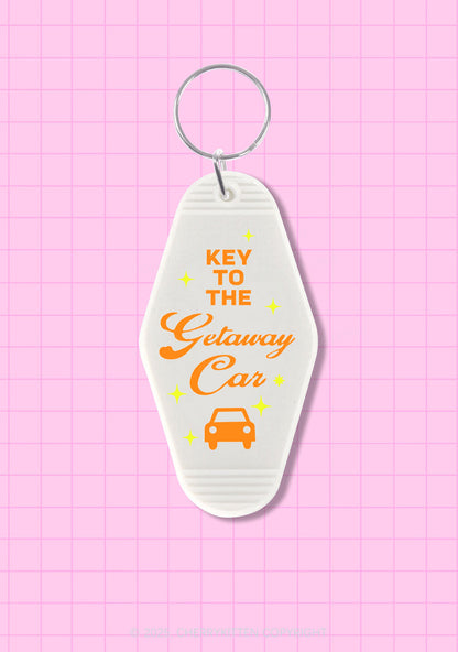 The Getaway Car 1Pc Y2K Hotel Keychain Cherrykitten