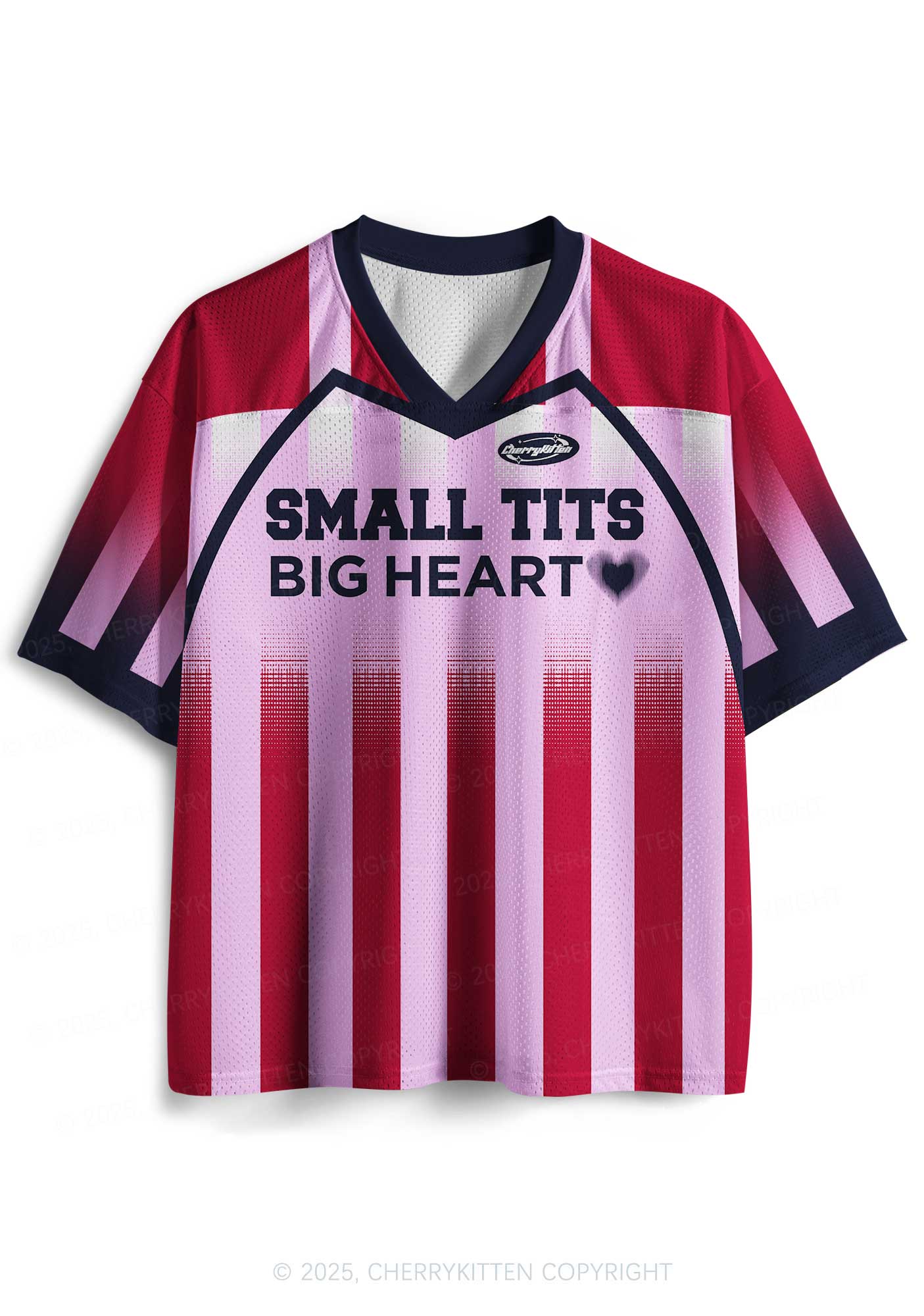 Custom Small But Big Heart Y2K Sport Jersey Shirts Cherrykitten