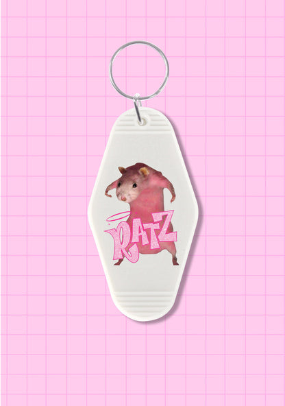 Pink Ratz 1Pc Y2K Hotel Keychain Cherrykitten
