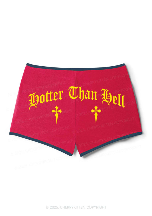 Hotter Than Hell Y2K Booty Shorts Cherrykitten