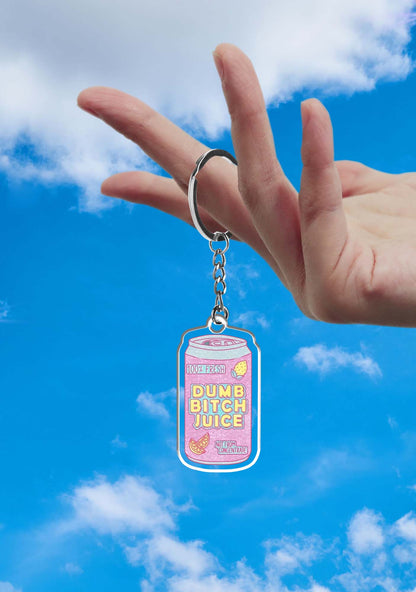 Dumb Bxxch Juice 1Pc Y2K Keychain Cherrykitten