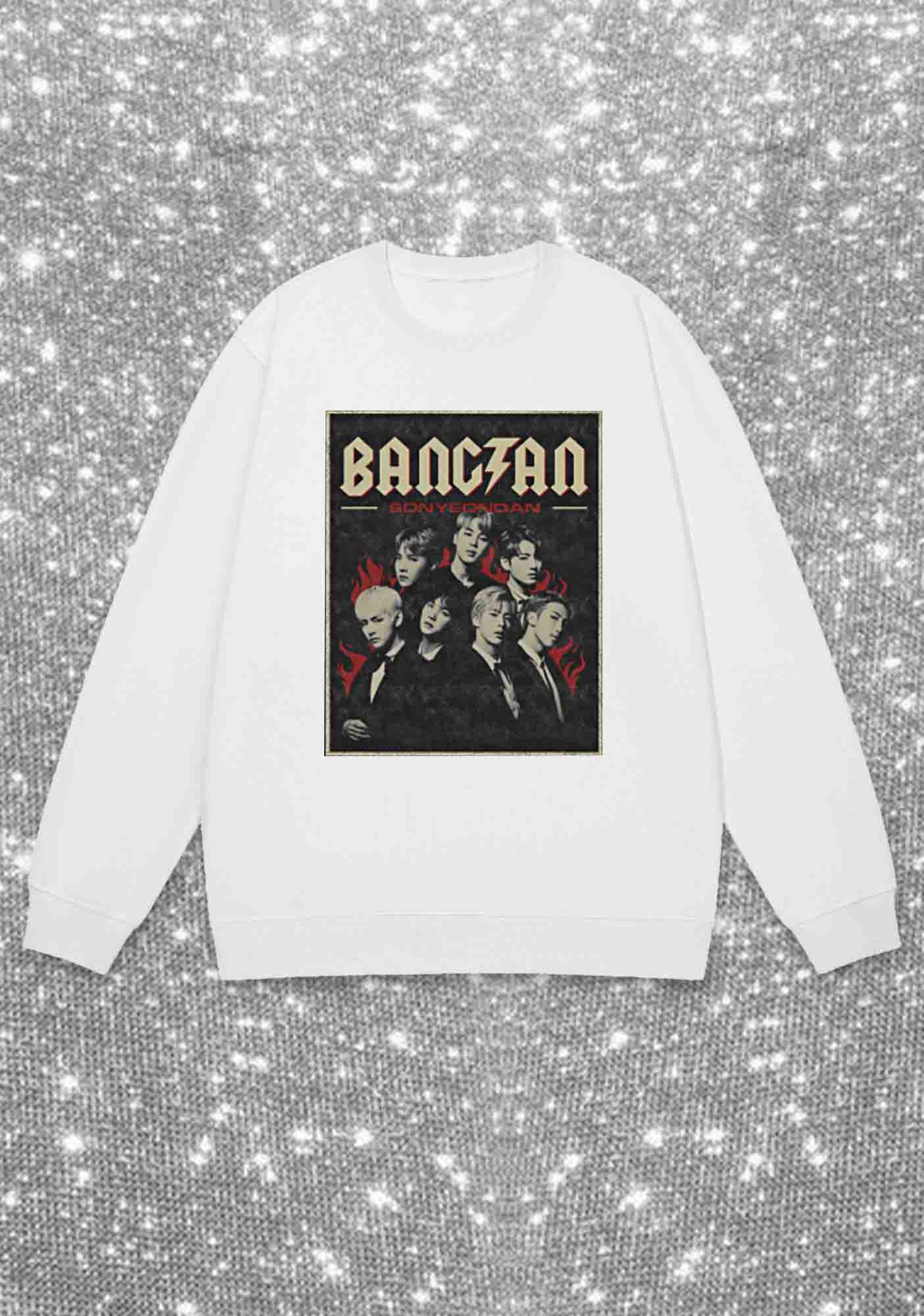 Bangtan Fire Kpop Y2K Sweatshirt Cherrykitten