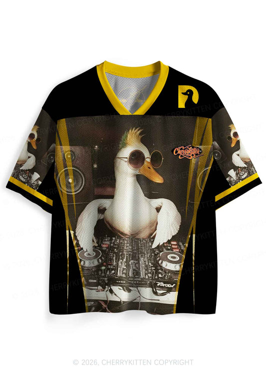Sunglasses DJ Duck Y2K Sport Jersey Shirts Cherrykitten