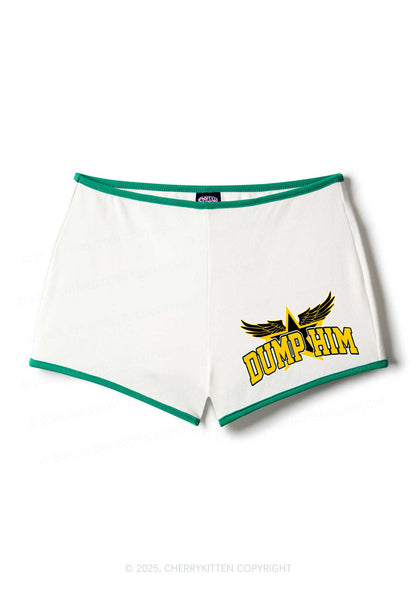 Dump Him Winged Star Y2K Booty Shorts Cherrykitten