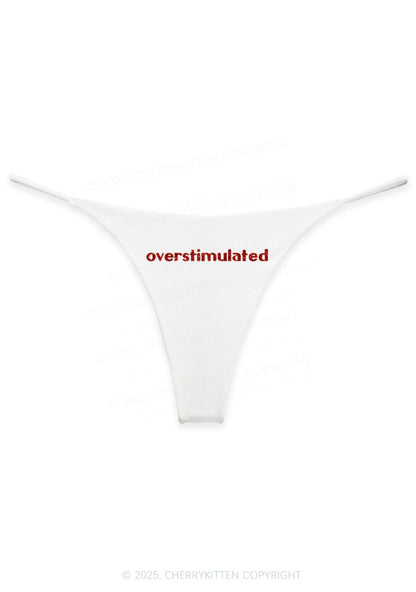 Glitter Overstimulated Y2K Bikini String Thong Cherrykitten