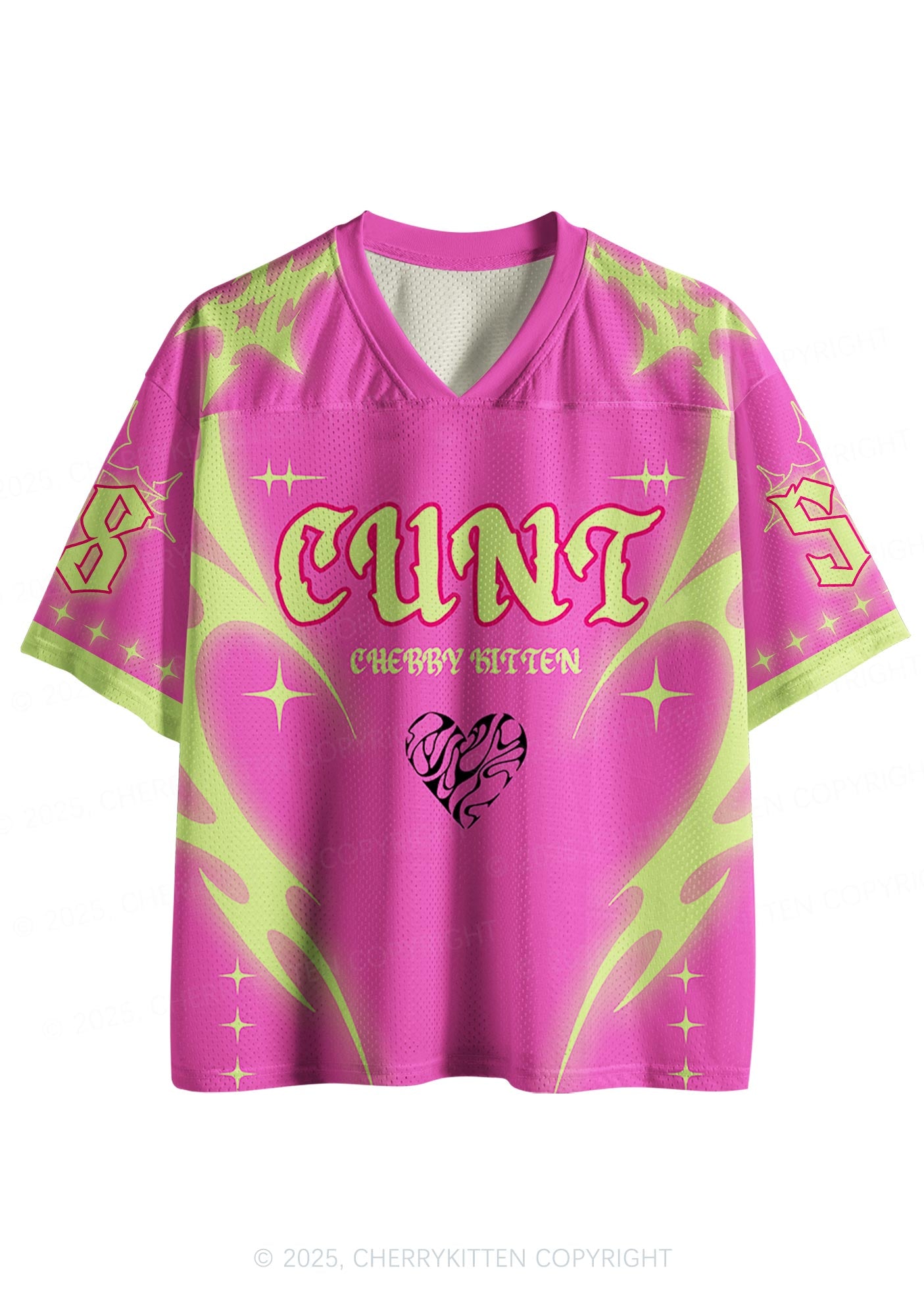 Custom Hot Pink Cxxt Y2K Sport Jersey Shirts Cherrykitten