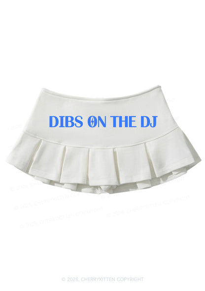 Dibs On The DJ Y2K Mini Pleated Skirts Cherrykitten