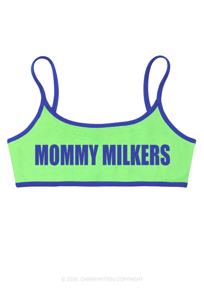 Mommy Milkers Y2K Super Crop Cami Cherrykitten