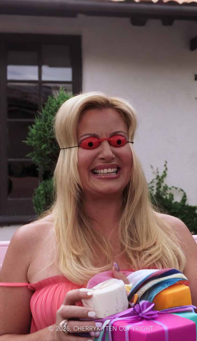 Red Eyes Sunglasses Lady Y2K Phone Case Cherrykitten