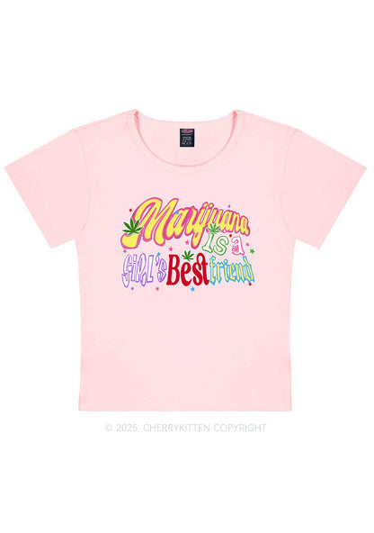Girls Best Friend Y2K Baby Tee Cherrykitten