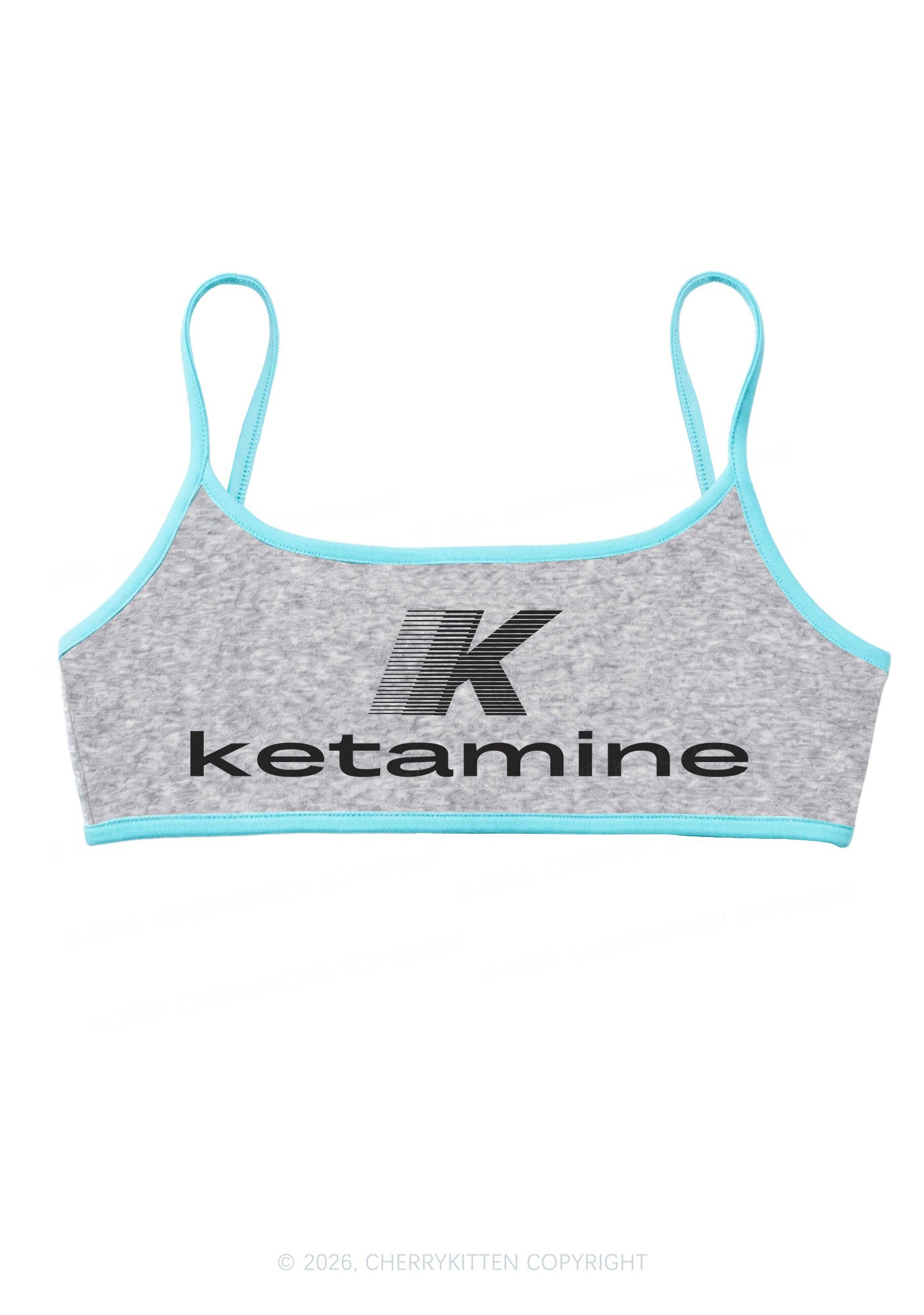 Big K Ketamxxe Y2K Super Crop Cami Cherrykitten