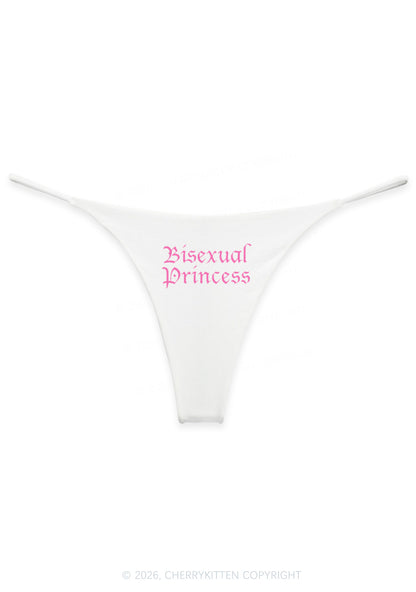 Bisexual Princess Pride Y2K Bikini String Thong Cherrykitten