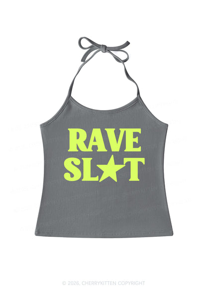 Rave Slxt Y2K Halter Neck Cami Cherrykitten