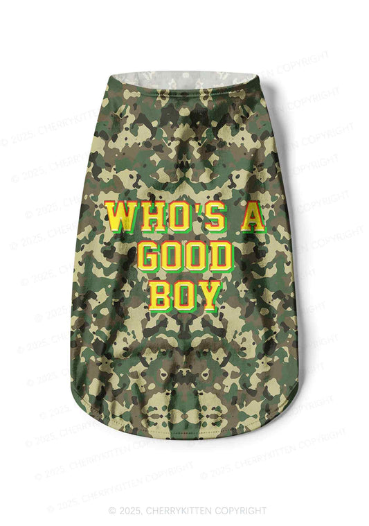 Whos A Good Boy Y2K Pet Tank Top Cherrykitten