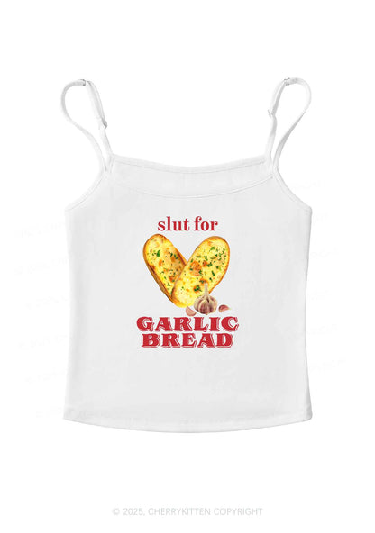 Slxt For Garlic Bread Y2K Spaghetti Strap Cami Cherrykitten