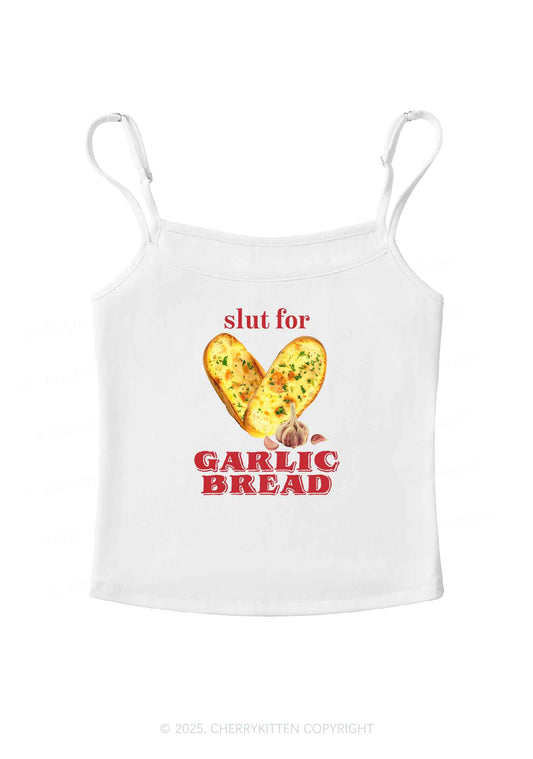 Slxt For Garlic Bread Y2K Spaghetti Strap Cami Cherrykitten