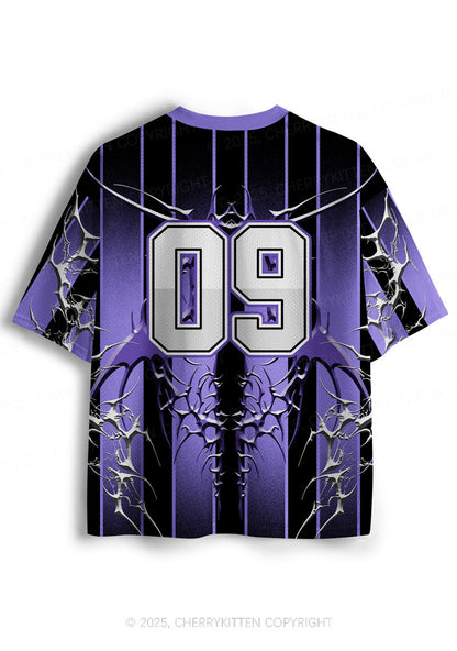 Custom Halloween Night Creature Y2K Sport Jersey Shirts Cherrykitten