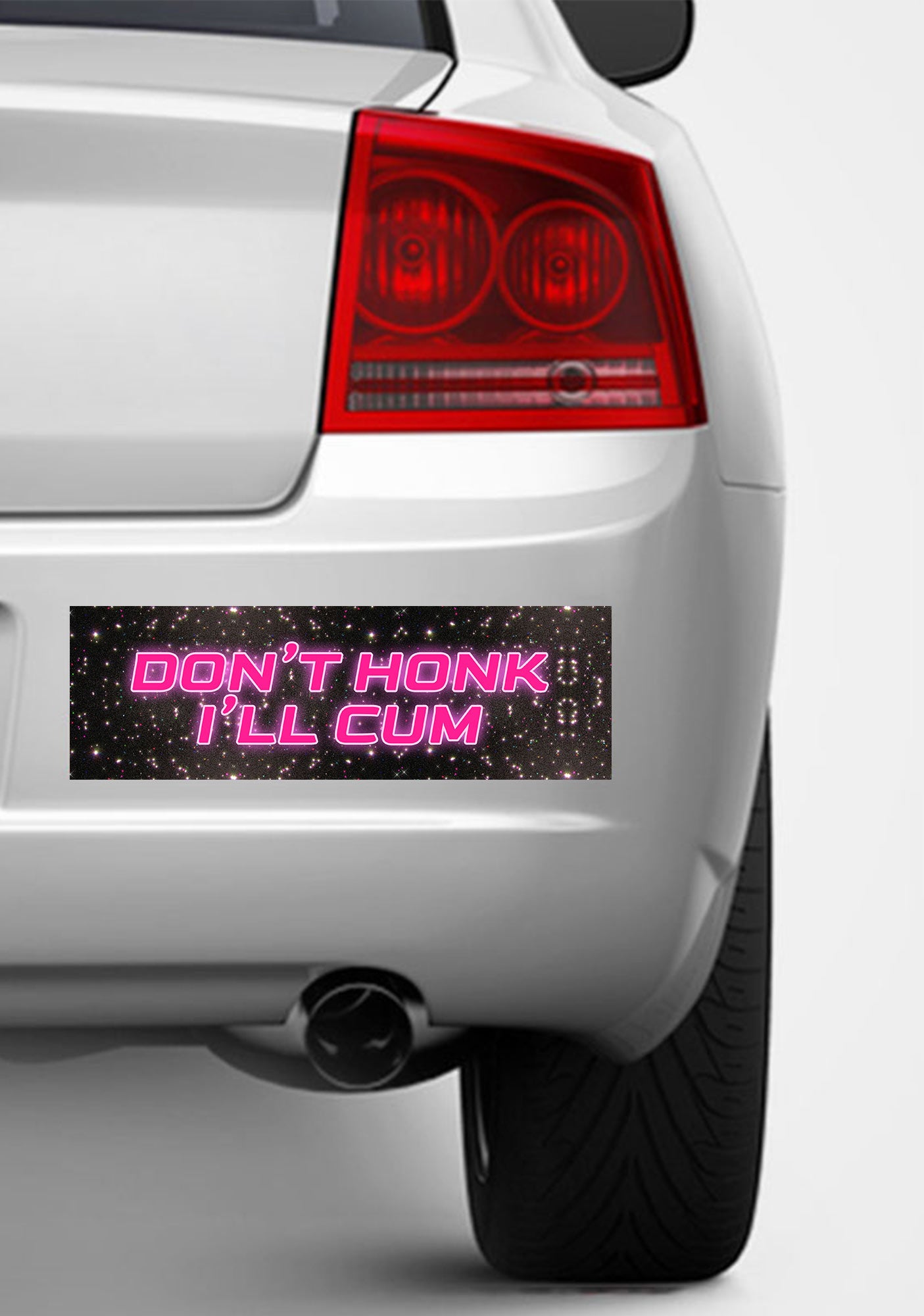 Don't Honk Y2K Car Bumper Magnet Cherrykitten