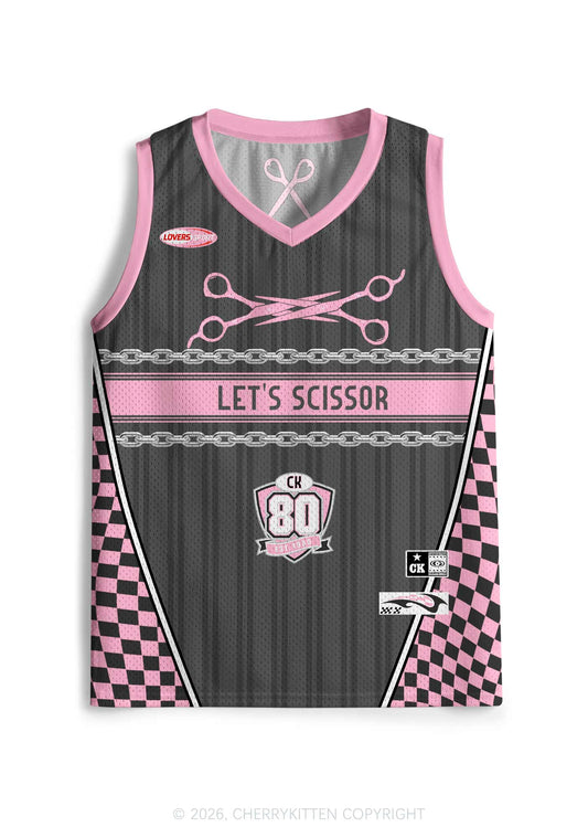 Lets Scissor Pride Y2K Sport Jersey Tank Cherrykitten