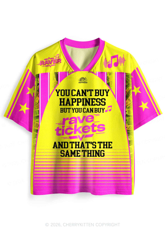 Rave Tickets Y2K Sport Jersey Shirts Cherrykitten