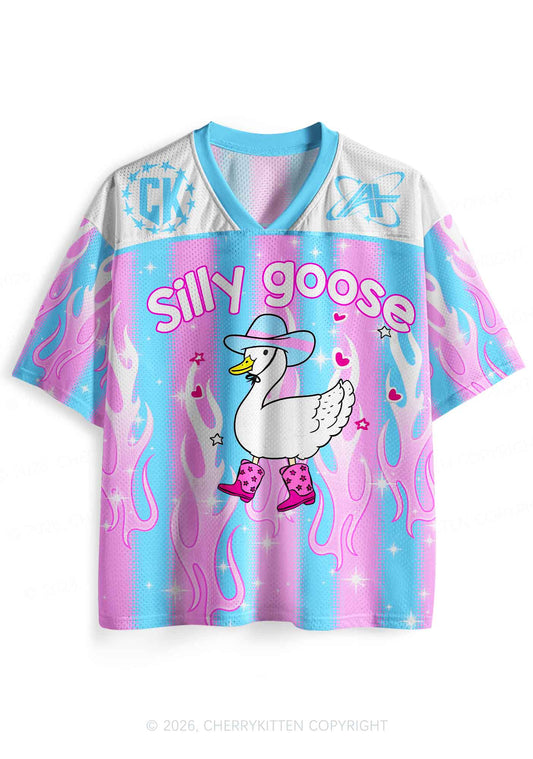 Trans Silly Goose Pride Y2K Sport Jersey Shirts Cherrykitten