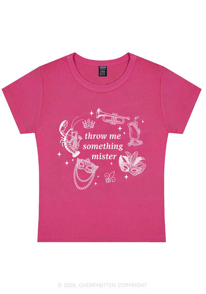 Throw Me Something Mister Y2K Baby Tee Cherrykitten