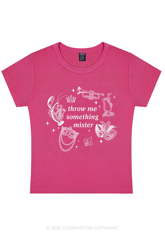 Throw Me Something Mister Y2K Baby Tee Cherrykitten