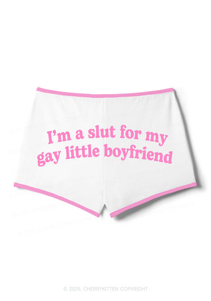 Slxt For My Gay BF Valentine's Day Y2K Booty Shorts Cherrykitten