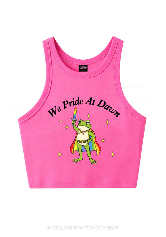 We Pride At Dawn Y2K Crop Tank Top Cherrykitten
