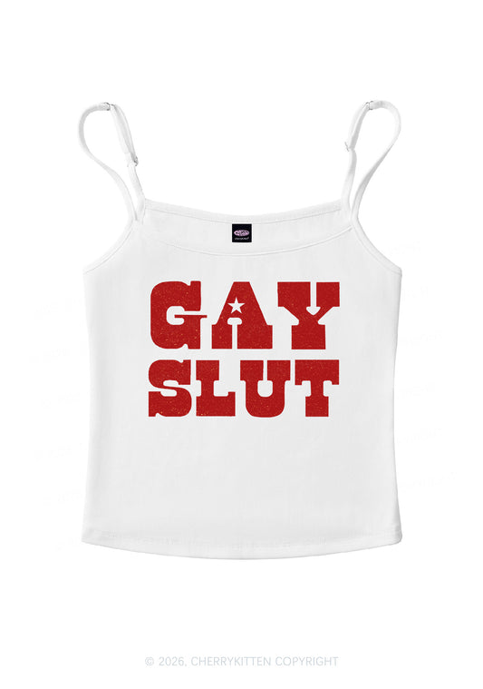 Gay Slxt Pride Y2K Spaghetti Strap Cami Cherrykitten
