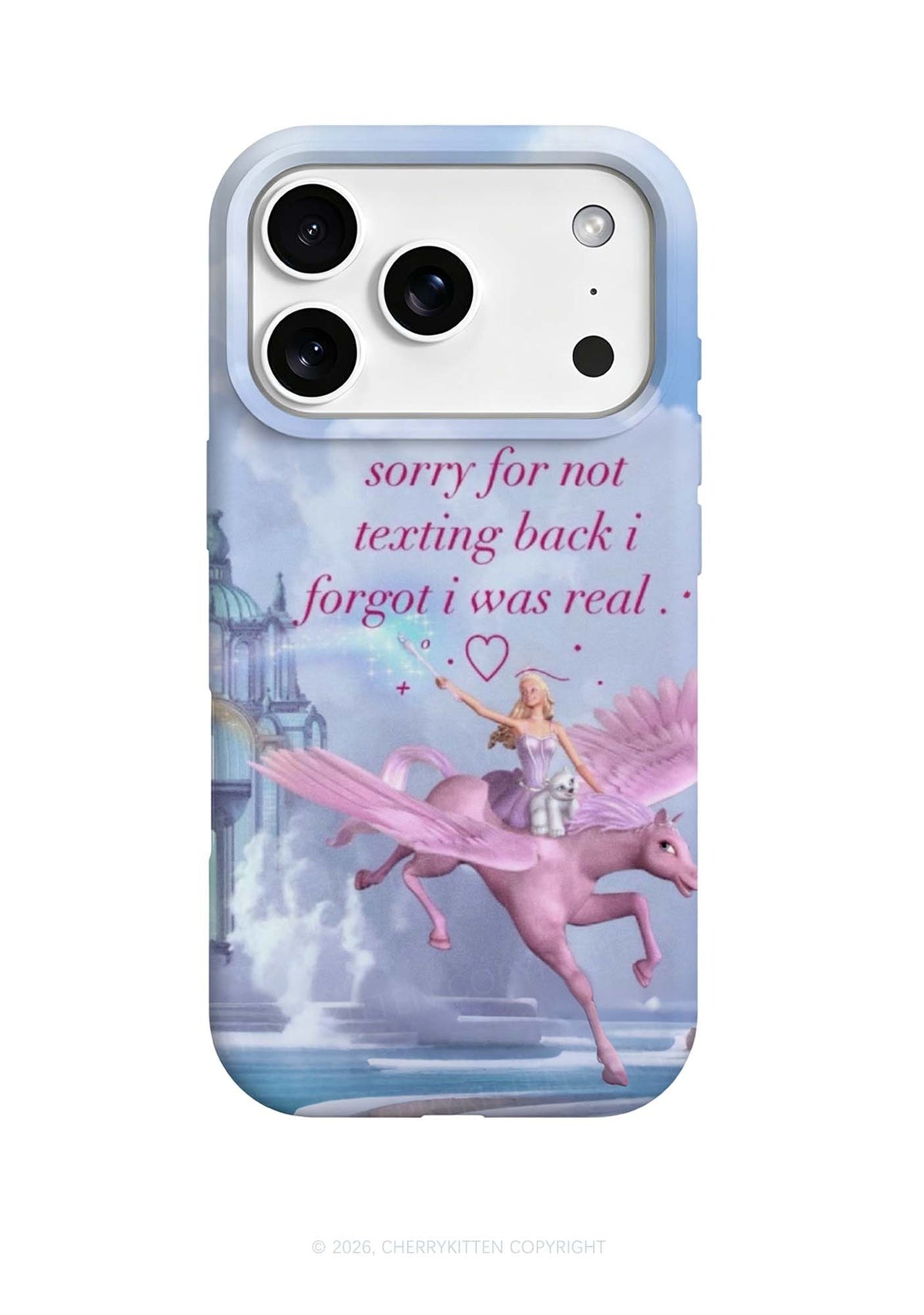 Sorry For Not Texting Back Y2K Phone Case Cherrykitten