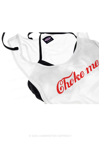 Choke Me Y2K Sheer Boyfriend Tank Cherrykitten