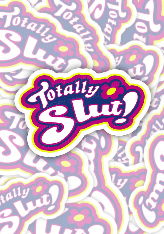 Totally Slxt 1Pc Y2K Sticker Cherrykitten