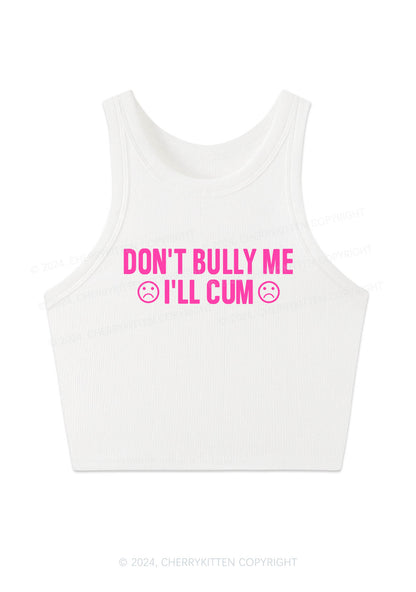Don't Bully Me Y2K Crop Tank Top Cherrykitten