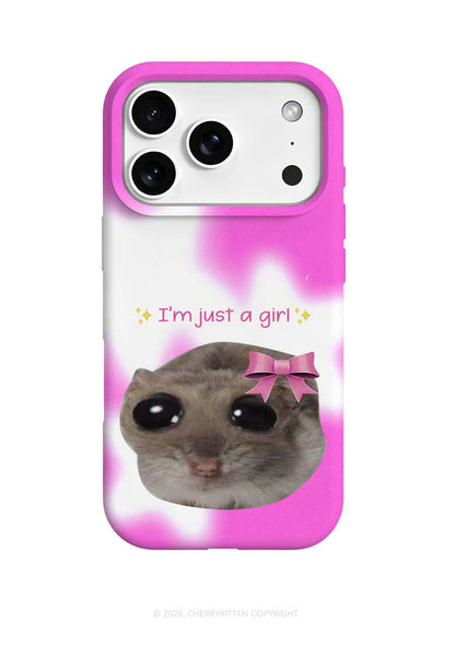 Im Just A Girl Y2K Phone Case Cherrykitten