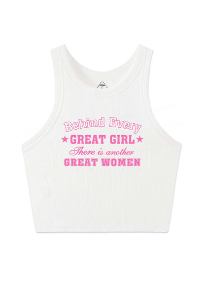 Great Girl Great Women Pride Y2K Crop Tank Top Cherrykitten