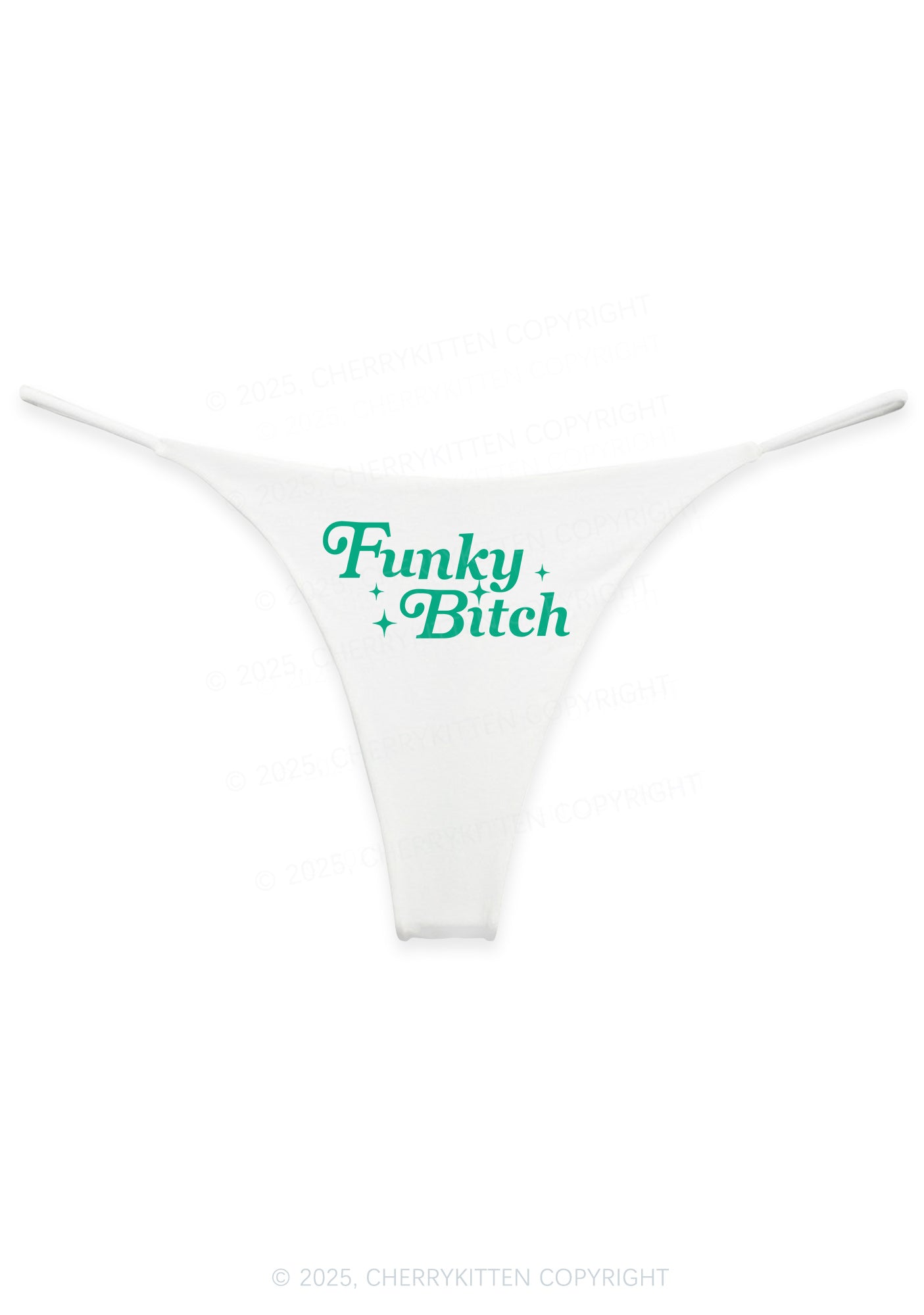 Funky Bxxch Y2K Bikini String Thong Cherrykitten