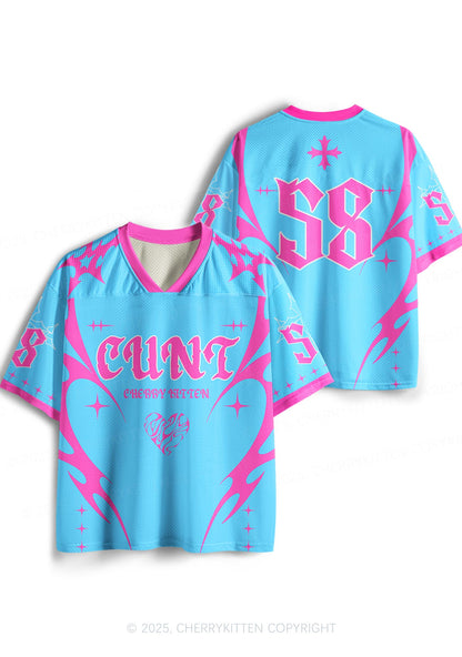 Custom Blue Star Cxxt Y2K Sport Jersey Shirts Cherrykitten