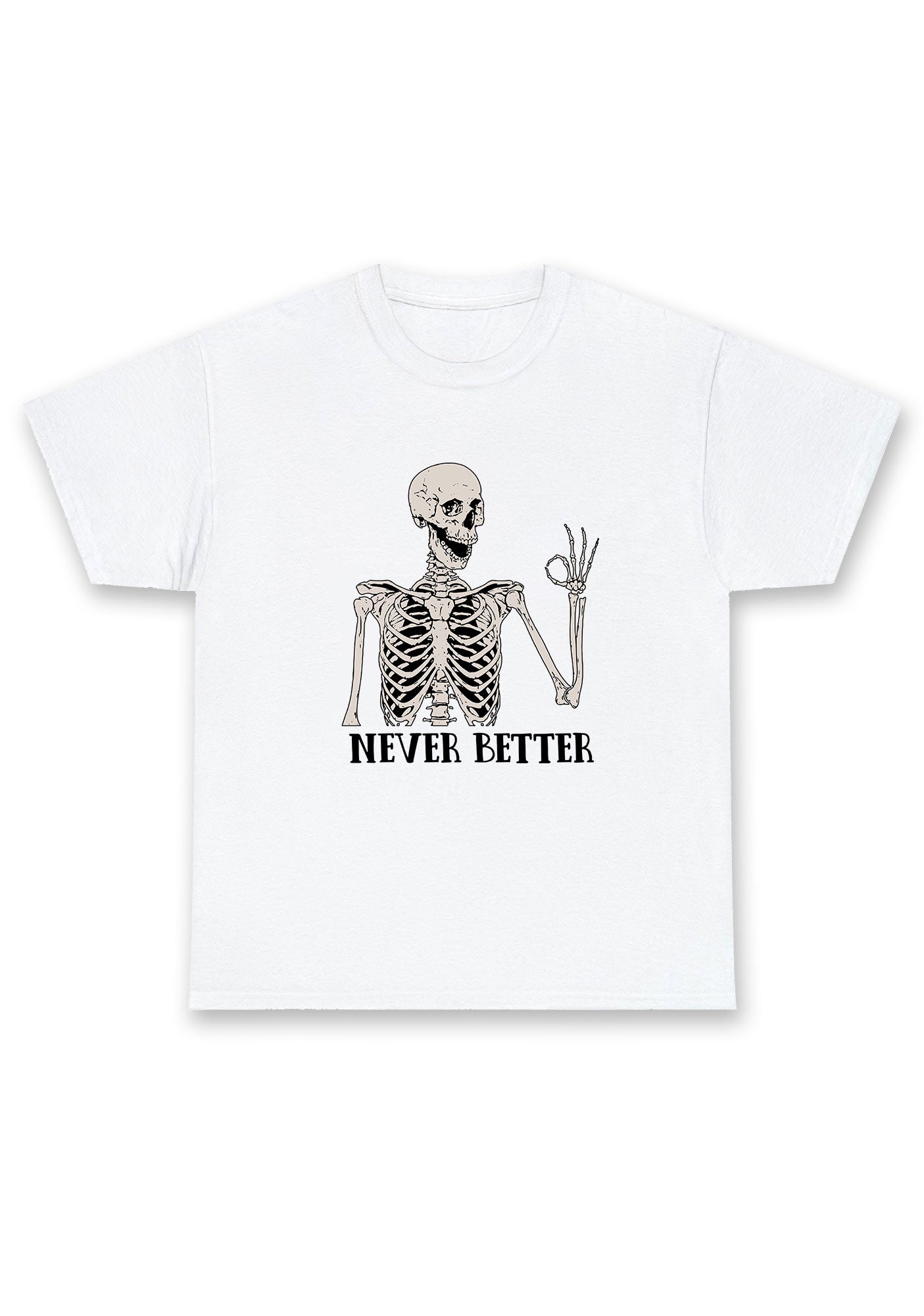 Halloween Skeletons Never Better Chunky Shirt