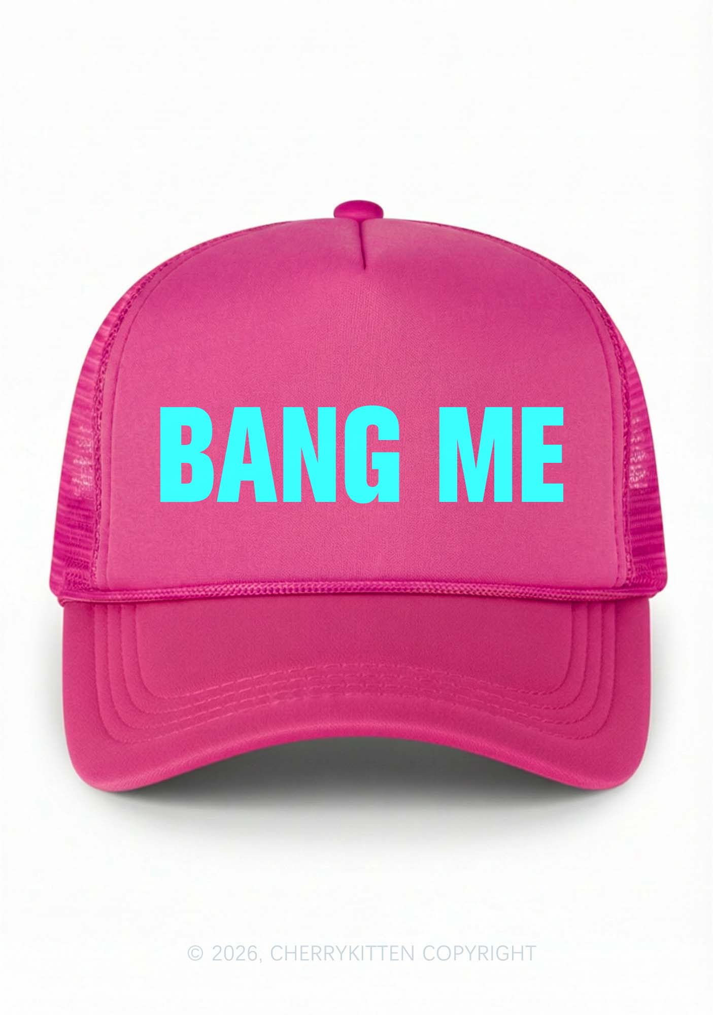 Bang Me Y2K Trucker Hat Cherrykitten