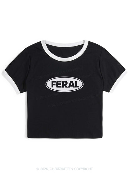Feral Y2K Ringer Tee Cherrykitten