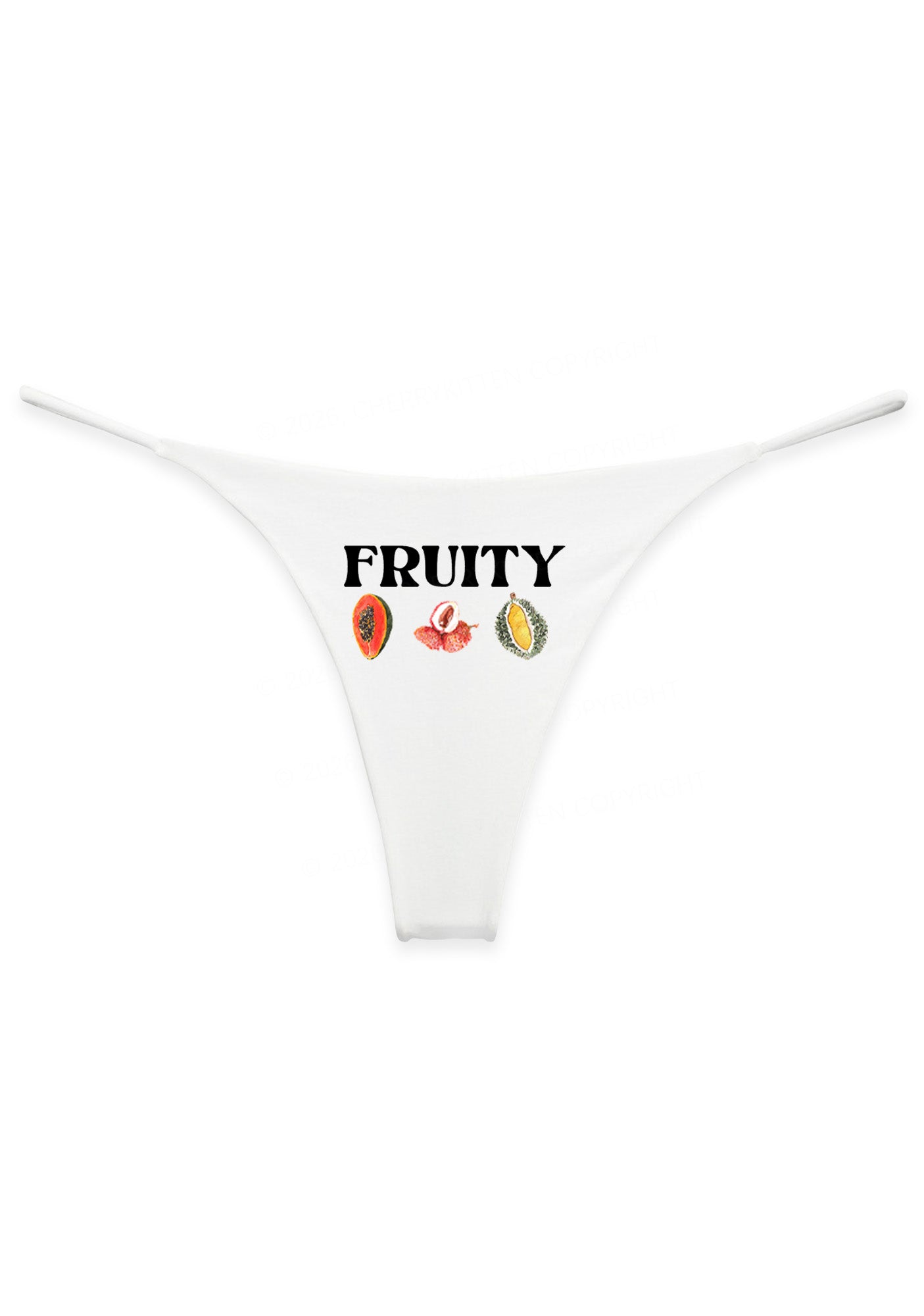 Fruity Pride Y2K Bikini String Thong Cherrykitten