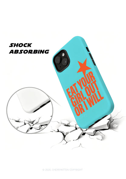 Eat Your Girl Out Pride Y2K Phone Case Cherrykitten